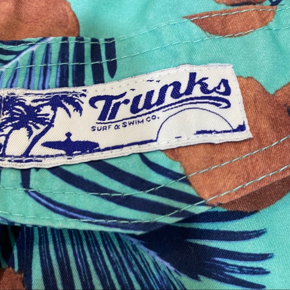 TRUNKS Shorts Surf & Swim Hybrid Shorts Men Medium Trunks Coconut palms mesh - Picture 3 of 6